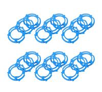 FRCOLOR 18 Piezas Soporte para Cabezal de Afeitadora Eléctrica S5000, de Repuesto Azules, Placa de Soporte Duradera Absorción de Impactos, Compatible para Mantenimiento y Uso en Viaje