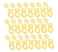 FRCOLOR 1bolsa Taza De Color Para Bordado Copa De Pigmento Para Anillos Bolsa Copa De Anillo Bordada Porta Pigmentos Para Maquillaje Salón De Belleza