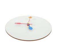 FRCOLOR 1juego Kit de Esfera de Reloj Redonda de Madera para Manualidades DIY con Números Manecillas y Mecanismo para Pintura y Proyectos Creativos Grupo