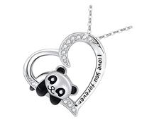 FRCOLOR 1Pieza Collar de Panda con Colgante para Mujer para San Valentín y Ocasiones Especiales Joyería Chic