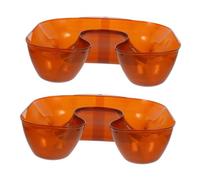 FRCOLOR 2 Bandejas Para El Cuello Y El Hombro Para Peluquería Bandeja Para Peinar El Cabello Para Uso Doméstico Y En Salón Ideal Para Teñir El Cabello Hacer Permanentes Y Alisar