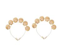 FRCOLOR 2 Diademas De Aleación De Sirena Para Mujer Con Forma De Concha Sin Banda Para El Pelo Diadema De Concha Marina Diadema De Moda Para Mujer