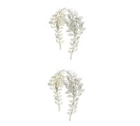 FRCOLOR 2 diademas de fiesta con hojas para el pelo de novia, accesorios para el pelo, tiara para la novia, tocado para la novia, peine de boda