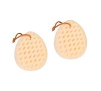 FRCOLOR 2 esponjas de baño para niños pequeños, esponja de lufa, esponja de baño luffa, esponja exfoliante para la espalda, esponja de espuma, cepillo de baño, cepillo de baño suave para hombre