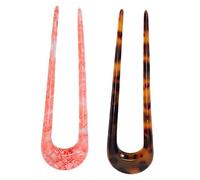 FRCOLOR 2 horquillas, sombreros para mujer, pinzas para el pelo, pinzas para el pelo, tiara, accesorios para el cabello, bastones de, antiguos, tenedores de pelo, rollos de acetato