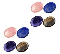 FRCOLOR 2 Juegos 4 Piezas Piedra pulgar outlet tomada Relajar tamishome pulgar tallado herramienta para la mano tableros gemas faciales herramientas de tablas de raspado jade
