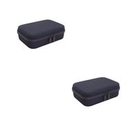 FRCOLOR 2 Juegos Bolsa De Almacenamiento Para Cortapelos Maletín De Viaje Eléctrico Recortador De Barba Hombres Cortapelos Hombres Cortar El Pelo Masculino Black Eva 2 Piezas * 2