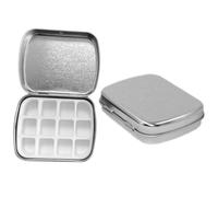 FRCOLOR 2 Juegos Contenedor De Esmalte De Uñas Organizador De Esmalte De Caja De Esmalte De Uñas Estuche Para Paleta De Esmalte De Uñas Bandeja De Palets Manicura Planchar Caja De Embalaje