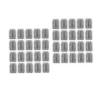 FRCOLOR 2 Juegos Cubierta A Prueba De Polvo Tapa De La Cabeza del Cepillo De Cepillo De Eléctrico Cubrir Cubierta De Cepillo De Viaje 20 Piezas * 2