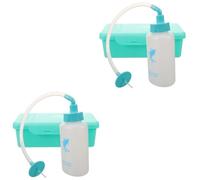FRCOLOR 2 Juegos Enjuague De Oídos Lavadora De Orejas Herramienta De Limpieza De Orejas a Mano Limpiador De Oídos Herramientas De Limpieza Eliminación De Cerumen Lavado De Oídos Páginas