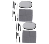 FRCOLOR 2 Juegos Kit de limpieza y cuidado método ayuda equipo escobilla rozalen kit de limpieza de kit de limpieza de bucle de cera de polivinilo