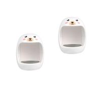 FRCOLOR 2 Juegos lámpara de uñas lámpara de manicura UV secadores de uñas luz ultravioleta del clavo led lights lamparas led secador de manicura UV lámpara de secado de manicura AbS