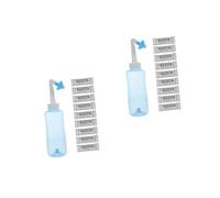 FRCOLOR 2 Juegos Nasal Doméstico Práctico Irrigador Nasal Limpiador De Nariz Para Adultos Limpiadores Domésticos Herramienta De Enjuague Nasal Sky-blue Abdominales