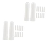 FRCOLOR 2 Juegos Palo Para Oler Fragancias Oleos Essenciais Nasal Palo De Inhalación De Incienso Palo De Fragancia De Plástico Bastoncillo De Algodón 12 Piezas * 2