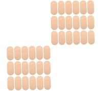 FRCOLOR 2 Juegos Para La Fiebre Heating Pad Alfombra Calefactora Alfombra Con Calefaccion Calentador Cuerpo De Salud Corporal Tela No Tejida Light Brown 30 Piezas * 2