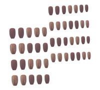 FRCOLOR 2 Parches Para Uñas Postizas Cortauñas Kit Completo Para Uñas Pegamento Para Bordes De Los Dedos Esmalte De Manicura Gel Postizo Pegatinas De Prensa Ballet Uñas Postizas