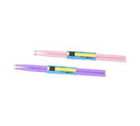 FRCOLOR 2 Pares de Baquetas de Arce para Instrumentos de Percusión Punta de Madera, Cómodas Buen Sentido de Gravedad para Estudiantes y Músicos