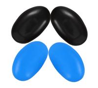 FRCOLOR 2 Pares orejeras para teñir el cabello cables de cable de enfriamiento cable de doble cara Fundas para oídos Cubiertas de oídos herramientas para teñir el cabello cubre orejas