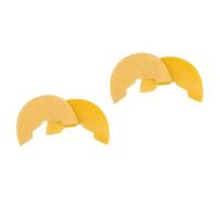 FRCOLOR 2 Pares Protector almohadillas antideslizantes para zapatos etiqueta engomada antideslizante de los zapatos único Pegatinas antideslizantes Adhesivos de agarre antideslizante