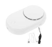 FRCOLOR 2 Piezas Abanico De Pestañas Pequeño Ventilador De Viaje Secador De Viaje Mini Secador De Injerto De Pestañas Secadora Portatil Ventilador Portatil De Mano Mini Soplador Abs