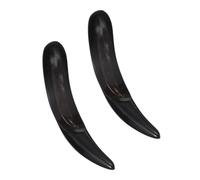 FRCOLOR 2 Piezas Acupressure Stick Natural Ox Horn Facial Massager Deep Tissue Tool For Targeted Pressure Point Relief And Enhanced Skincare