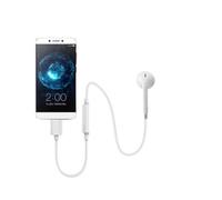 FRCOLOR 2 Piezas Adaptador de Audio USB-c a 3,5mm Cable Reversible y Conector Plástico Blanco para Auriculares Tipo C Compatible Dispositivos USB 3.1