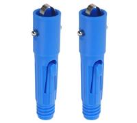 FRCOLOR 2 Piezas Adaptador de Extremo de Poste de Extensión para Escobas y Trapeadores, Punta Roscada de Plástico y Hierro, Diámetro Interior 22mm, Instalación Fácil para Limpieza