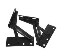 FRCOLOR 2 Piezas Bisagra de Resorte para Muebles Bisagra Elevadora de Sofá Cama Fácil Montaje y Estabilidad para Banco de Trabajo