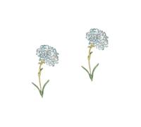 FRCOLOR 2 Piezas Broche de Azul con Forma de Clavel Clip para Chal y Suéter Alfiler Decorativo para Solapas Práctico para Ocasiones Formales y Casuales