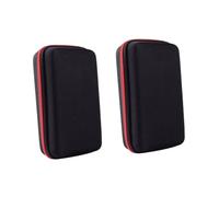 FRCOLOR 2 Piezas Caja De Afeitar Eva Cables De Alimentación Bolsa Estuche De Viaje Para Maleta De Rubor Bolso De Mano Viajar Bolsillo De Malla Caso