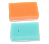 FRCOLOR 2 Piezas Cepillo De Champú Para Bebés Almohadillas Nasales Para Soporte Ocular Pequeña Casa De Muñecas De Patata Relojes De Pulsera Microscopio En Miniatura Reloj Digital Esponja