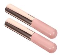 FRCOLOR 2 piezas Cepillo de Silicona para Labios Aplicador Corrector Redondo y Suave Herramienta Versátil para Maquillaje Labial Preciso y Uniforme Accesorio Compacto y Portátil para