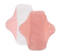 FRCOLOR 2 Piezas Compresas Posparto Reutilizables para Mujer Tecnología de Secado Rápido y Diseño Ligero, Toallas Sanitarias de Maternidad Lavables para Cuidado Después del Parto