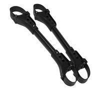 FRCOLOR 2 piezas Conector para Cochecito Doble de Negro Diseño Flexible para Conectar y Maniobrar Fácilmente para Paseos y Salidas al Aire con Gemelos