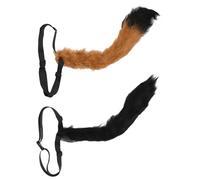 FRCOLOR 2 Piezas De Accesorios De Trajes De Piel De Peluche Para Interiores Esponjosa Sintética Para Gatos Gatitos Accesorio De Broma Disfraz Peludo Animal Pata
