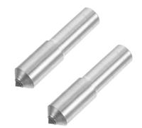 FRCOLOR 2 Piezas de Herramienta de Diamante para Afilar Muelas Abrasivas, Bolígrafo Aderezo para Muelas de Amolar de Banco Punta Cónica, Herramienta Manual para Forma y Tallado