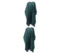 FRCOLOR 2 Piezas De Tela De Peluquería Teñida Permanente Bata Delantal Bufandas De Pelo Overoles Bata De Corte De Pelo Capas De Peluquero Delantal De Corte De Pelo Profesional Capa De