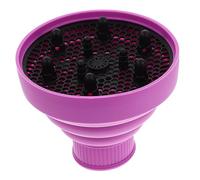 FRCOLOR 2 Piezas difusor de peinado accesorio para secador de pelo herramienta para dar volumen cabello difusor secador de pelo secador de pelo difusor de silicona Púrpura