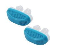 FRCOLOR 2 Piezas Dispositivo Antirronquidos Pinza Nasal Unidades De Hisopos Nasales Para Dormir Purificador Nasal Antironquidos