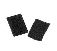 FRCOLOR 2 Piezas Esponja De Maquillaje Para Efectos Especiales Para Cicatrices De Heridas y Sangre Color Negro Esponjas De Maquillaje El Pack De Halloween