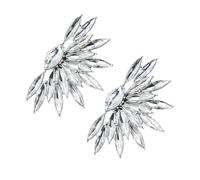 FRCOLOR 2 Piezas Hebillas de Zapato de Novia con Cristales Brillantes para Decoración de Tacones Clips de Zapato Elegantes y Únicos para Mujer