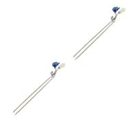 FRCOLOR 2 Piezas horquilla pasador de pelo moño accesorios para el cabello chino tomada corriente palillos para el cabello para bollos accesorios para el cabello para mujeres