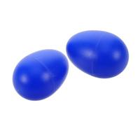 FRCOLOR 2 piezas Juguetes de Plástico para Preescolares Huevos de Percusión Seguros para Estimular Habilidades Motrices y Auditivas de Maracas Infantiles para Música y Baile