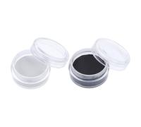 FRCOLOR 2 Piezas Kit de Maquillaje Halloween Pintura Facial y Corporal Mate Cera y Blanca para Especiales Cosplay y Caracterización