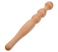 FRCOLOR 2 Piezas Palo de tendón masaje espalda hidromasaje de pies masajes pies palo de masaje varilla de masaje barra de masaje de pies herramienta de raspado de madera Light Brown