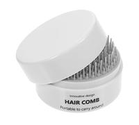 FRCOLOR 2 Piezas Peine Cepillar Cepillo Desenredante Cepillo De Pelo De Viaje De Pelo Liso Para Desenredar El Cabello Redondo Pequeño Abs Dedicado Viajar