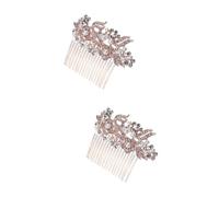FRCOLOR 2 Piezas Peine De Novia Tiara Accesorios Boda