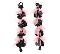 FRCOLOR 2 Piezas Peluca Trenzada De Princesa Infantil Extensiones De De Caballo Para Niñas Pelucas De Princesa Eventos Escolares Reuniones Familiares