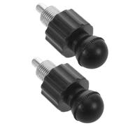 FRCOLOR 2 Piezas Perilla de Resorte Pasador para Gimnasio en Aleación de Aluminio y Acero, Sistema de Bloqueo Seguro y Compatibilidad Versátil para Equipos Fitness