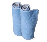 FRCOLOR 2 Piezas Repuesto de Paños de Microfibra para Mopa Unidades Alta Absorción Limpieza Cocina y Baño Azul